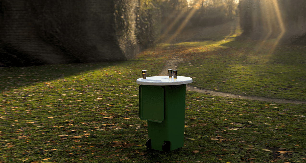 Container tafel.