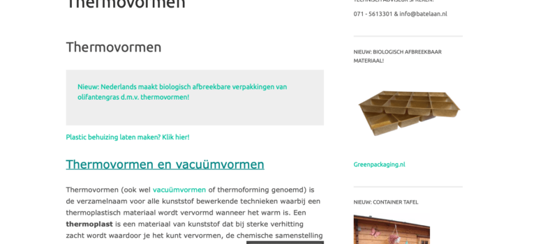 Thermovormen.com naar 7.000 bezoekers